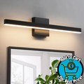 KAISITE 24-in 1-Light Modern Bathroom Light Fixture LED Vanity Light Bar  Wall Sconce