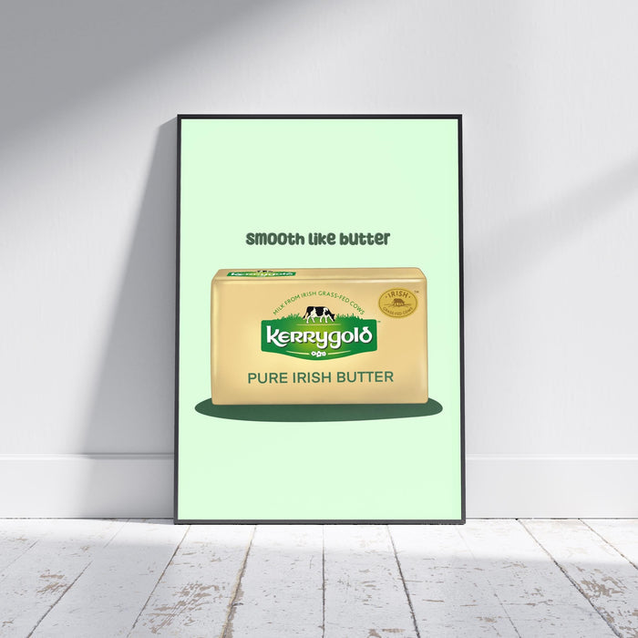 Kerrygold Butter Print: Irish Kitchen Wall Art