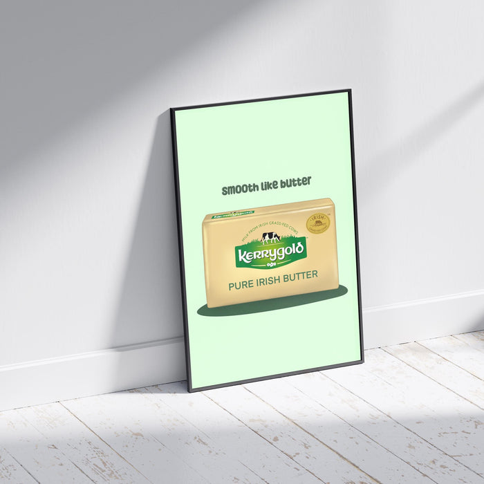 Kerrygold Butter Print: Irish Kitchen Wall Art