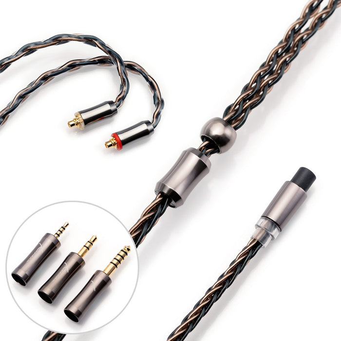 Kinera Leyding OFC+Alloy Copper With 5N Silver Plated Cable
