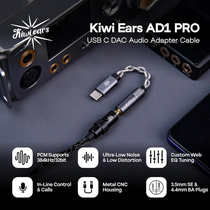 Kiwi Ears AD1 Pro Portable DAC & AMP