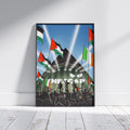 Kneecap Band - Free Palestine - Irish Festival Print