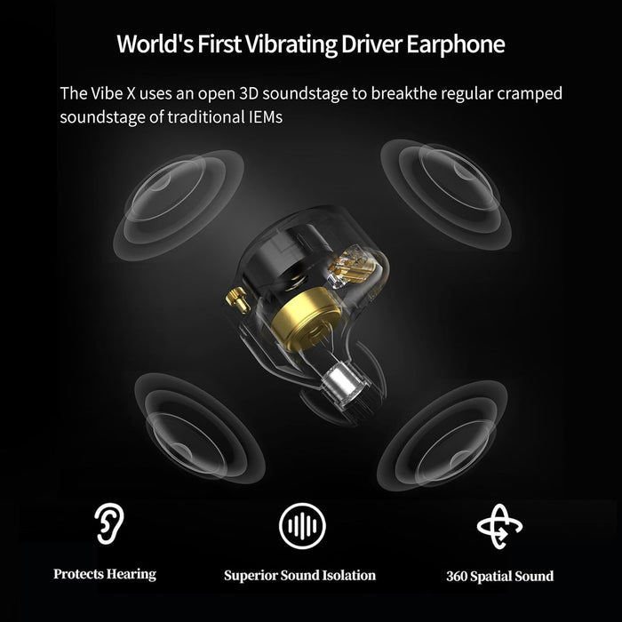 KZ Vibe X 2DD IEM With Mic