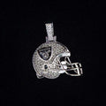 Las Vegas Raiders Helmet Pendant - The GLD Shop