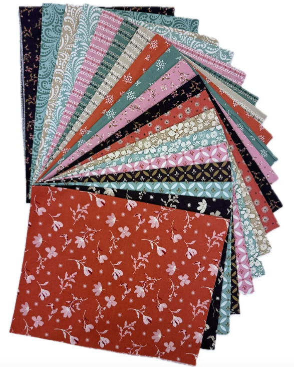 Let's Get Fancy Quilt Kit Finished Size 80 1/4" x 102 1/4"