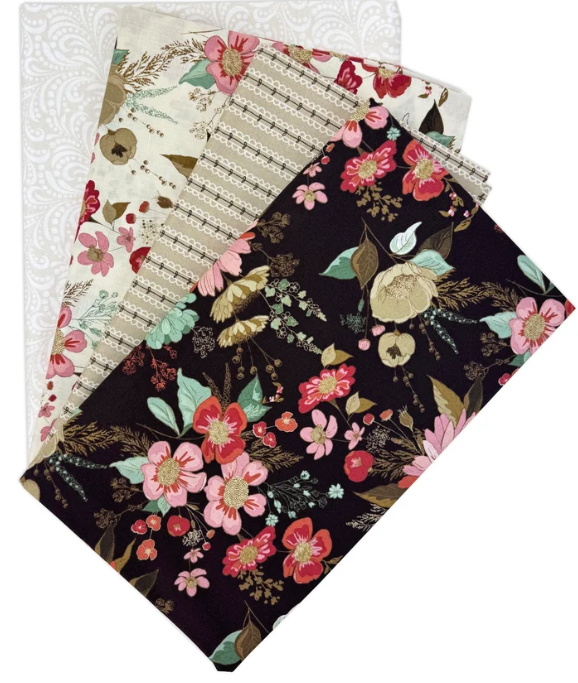 Let's Get Fancy Quilt Kit Finished Size 80 1/4" x 102 1/4"