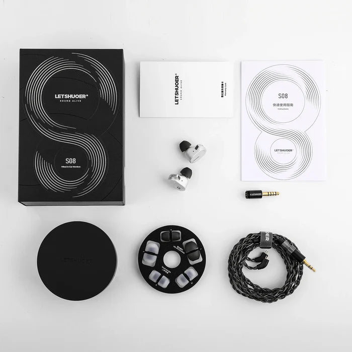 Letshuoer S08 Planar Driver IEM - The Audio Store