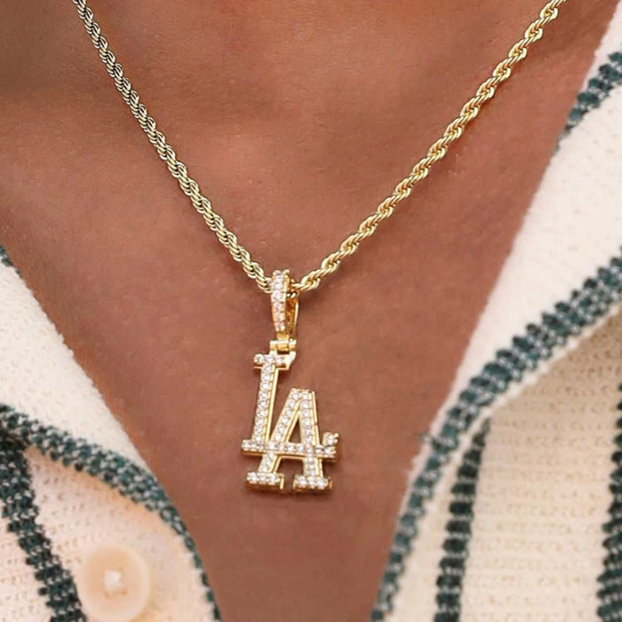 Los Angeles Dodgers Micro Pendant - The GLD Shop