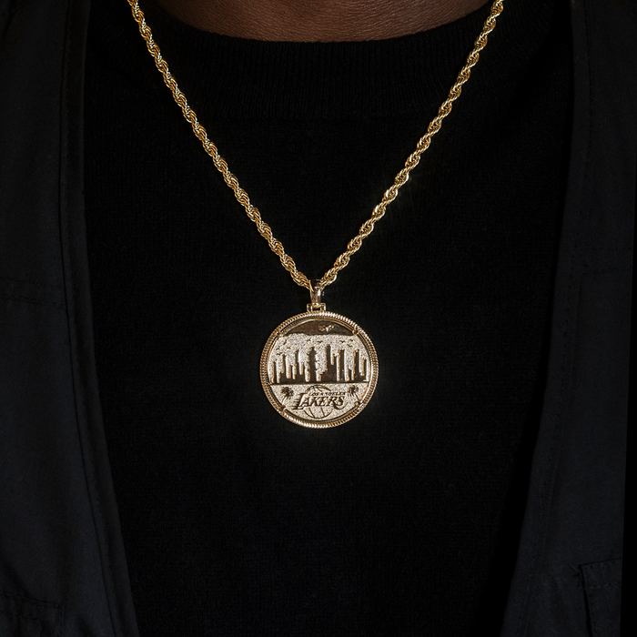 Los Angeles Lakers Official NBA Coin Pendant