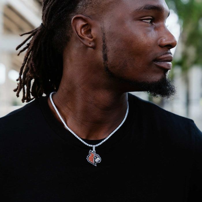 Louisville Cardinals Pendant - White Gold - The GLD Shop