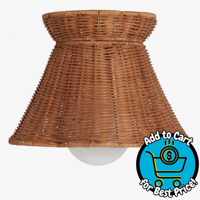 Lulu and Georgia Kalani Flush Mount Light