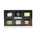 Box of Spiceology Luxe Infused Salt Variety Pack gift set on a white background