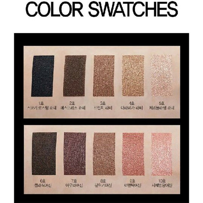 Macqueen. The Big Waterproof Pencil Gel Liner (10 Colours) [#10 Shiny Heroine] | Lady Bonita | Korean beauty NZ