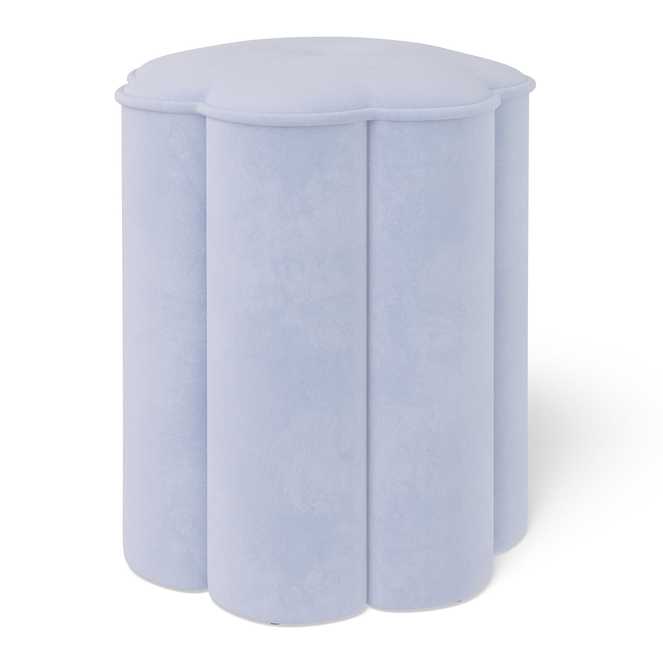 Mainstays Kids Flower Petal Ottoman - Blue