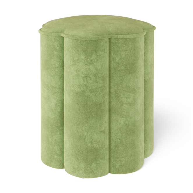 Mainstays Kids Flower Petal Ottoman - Green