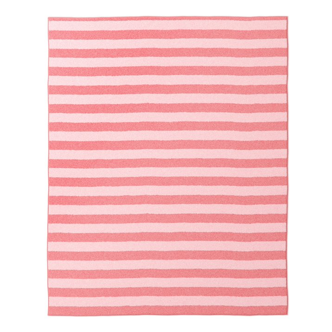 Mainstays Kids Washable Tufted Pink Stripe Area Rug, 8 ft x 10 ft