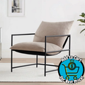 Mainstays Metal Framed Sling Accent Chair, Oatmeal *Deal Of The Day*