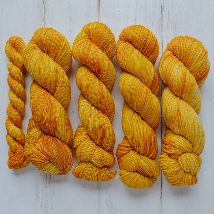 "Marigold" Hand-dyed Yarn