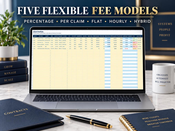 Medical Billing Business Dashboard Excel - product preview 4