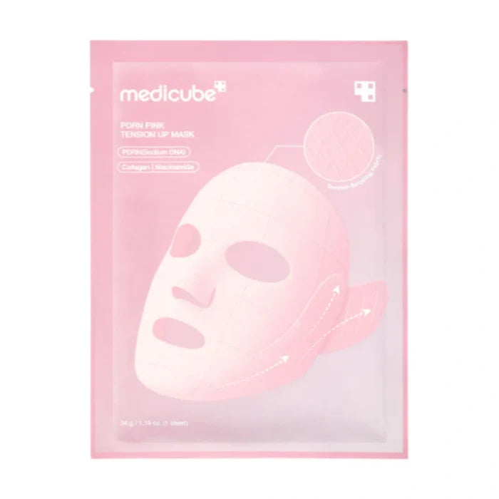 Medicube. PDRN Pink Tension Up Mask 34g [1 Mask] | Lady Bonita | Korean beauty NZ