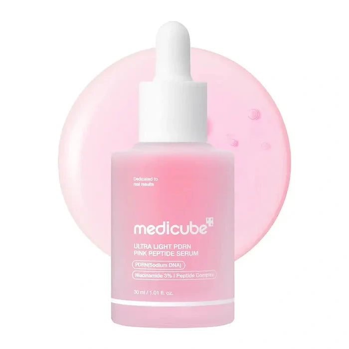 Medicube. Ultra Light PDRN Pink Peptide Serum 30ml | Lady Bonita | Korean beauty NZ