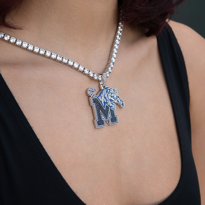 Memphis Tigers Official NCAA Logo Pendant
