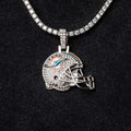 Miami Dolphins Helmet Pendant - The GLD Shop