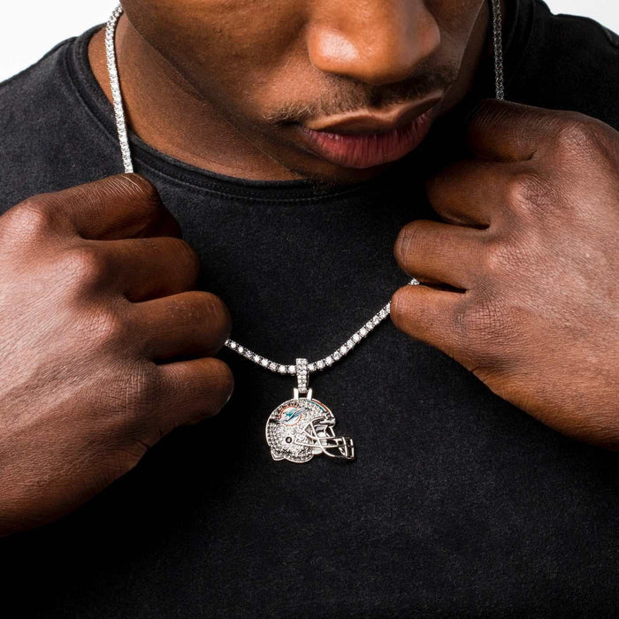 Miami Dolphins Helmet Pendant - The GLD Shop