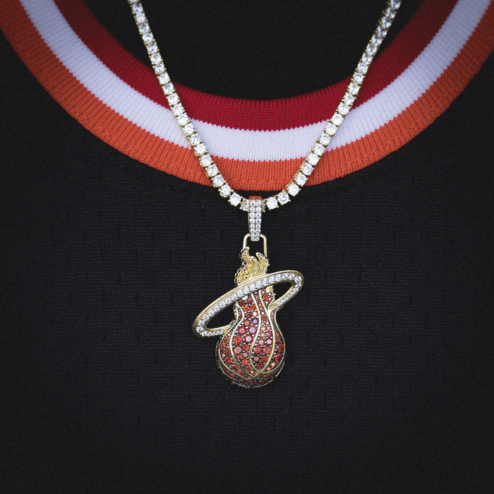 Miami Heat Pendant - The GLD Shop