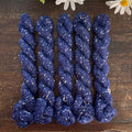 "Midnight" Sequin Hand-Dyed Yarn