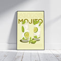 Mojito Print | Cocktail Poster