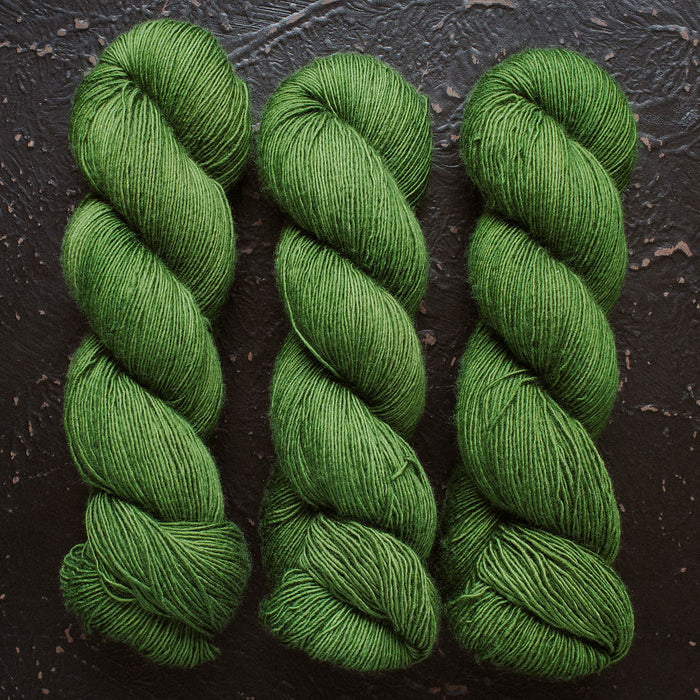 "Moss" Hand-Dyed Yarn – Dragon Collection