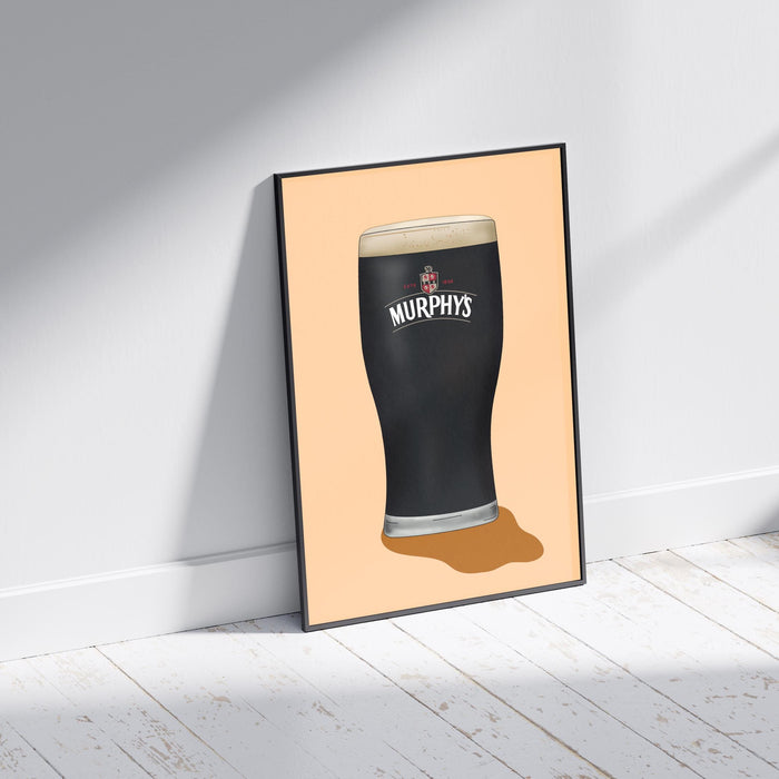 Murphys Irish Stout Print: Pub Wall Art