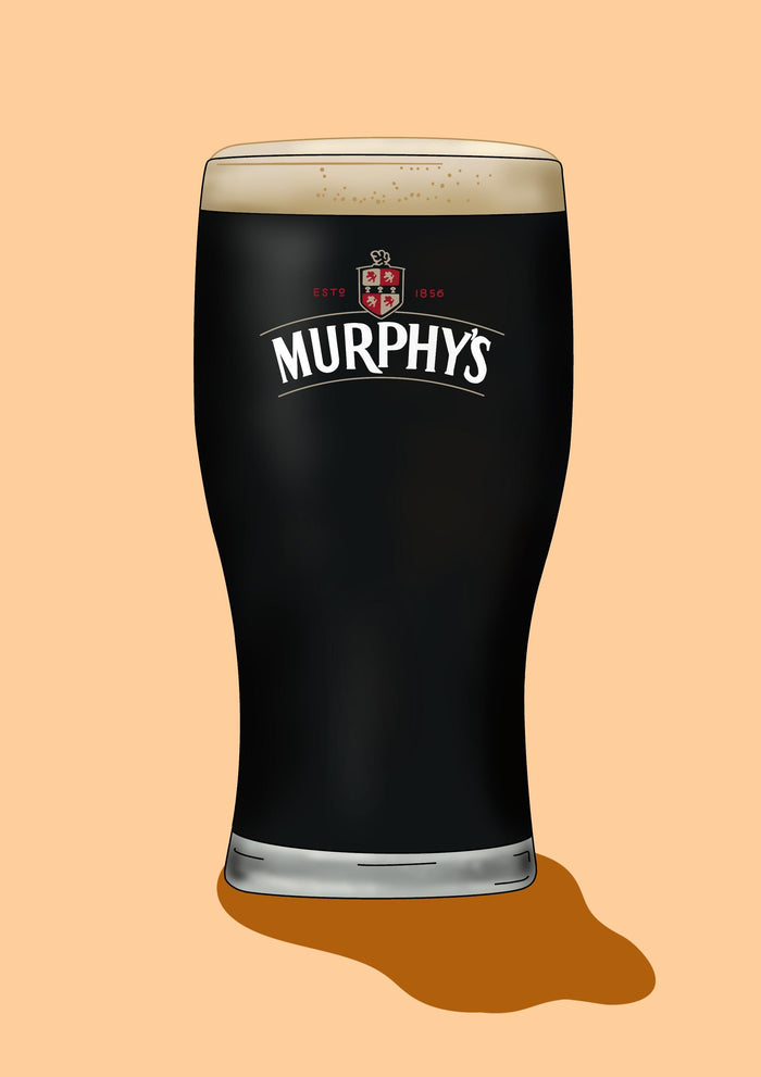 Murphys Irish Stout Print: Pub Wall Art