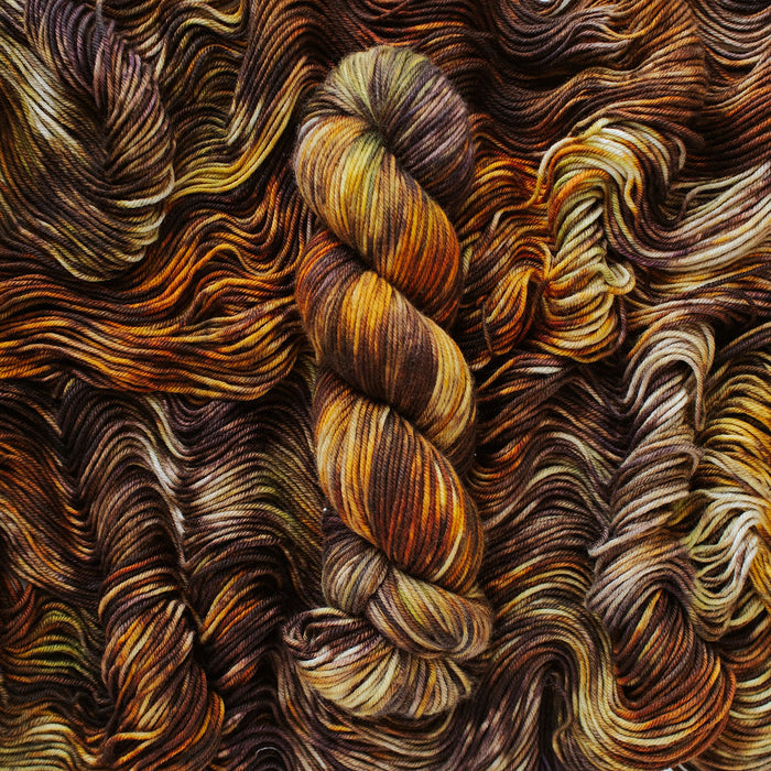 "Mushroom" Hand-Dyed Yarn – Garden Collection