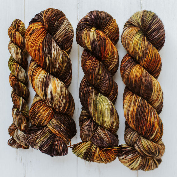 "Mushroom" Hand-Dyed Yarn – Garden Collection