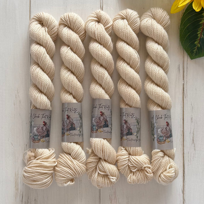 "Mushroom" Mini Sock Hand-dyed Yarn