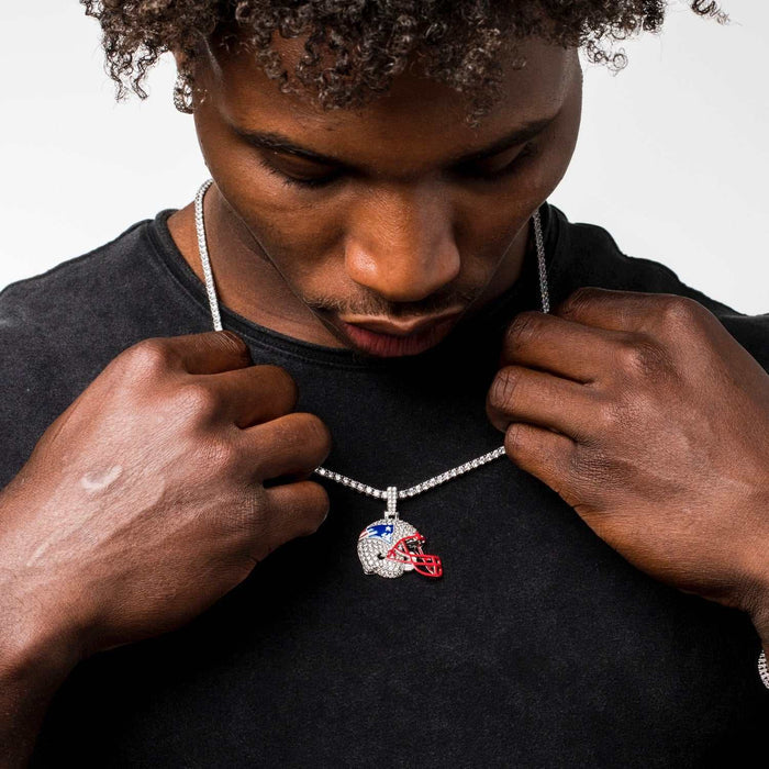 New England Patriots Helmet Pendant - The GLD Shop