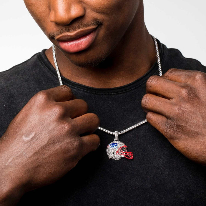 New England Patriots Helmet Pendant - The GLD Shop