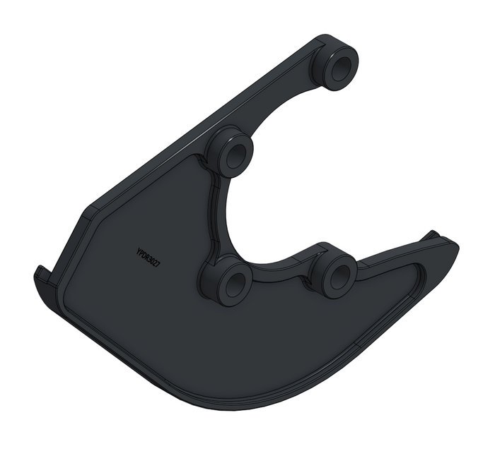 Nut plate, brake