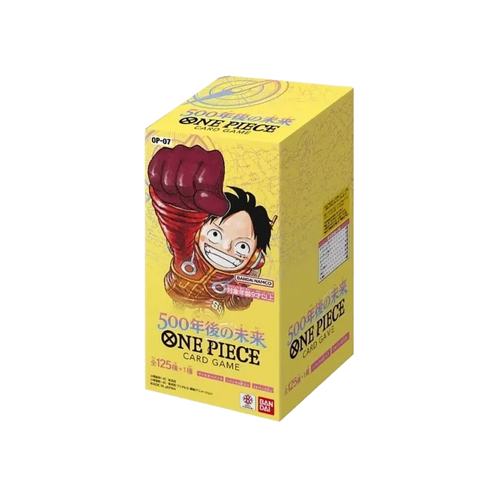 Bandai One Piece Trading Card Game Booster-Box "500 Years in the Future" OP07, Sammel- und Spielkarten, Kartenspiel-Set