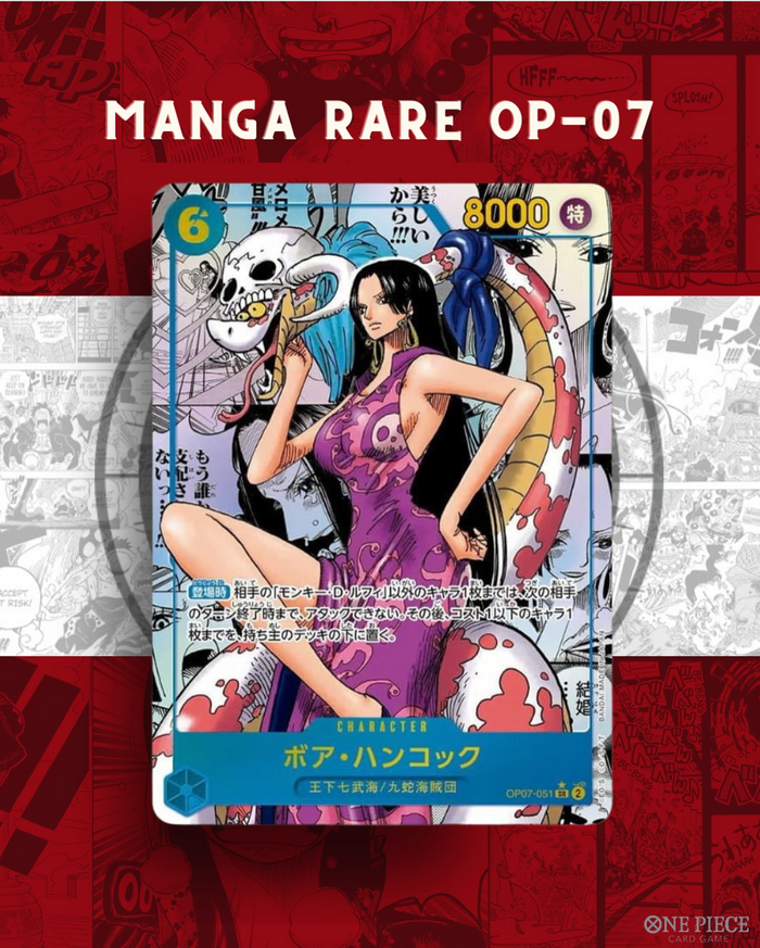 Bandai One Piece Trading Card Game Booster Box "500 Years in the Future" OP07, Verpackung mit Karten, detailliertes Design