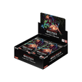 Bandai One Piece Wings of the Captain EN Booster-Box, detailreiche Verpackung mit Figuren und Sammlerstücken.
