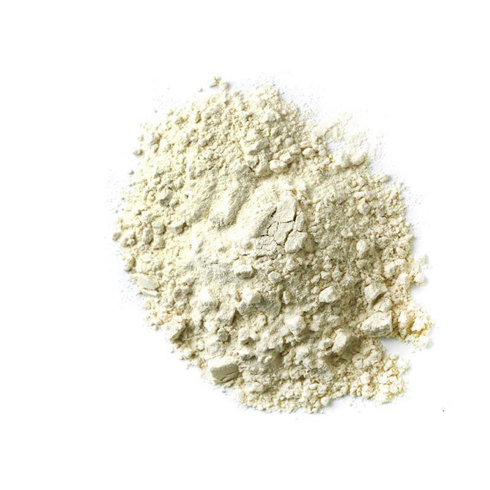 Close up of a white powder