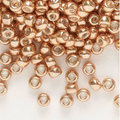 Opaque Galvanized Champagne Miyuki Rocailles #6 - 25 gm