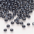 Opaque Metallic Gunmetal Miyuki Rocailles #6 - 25 gm
