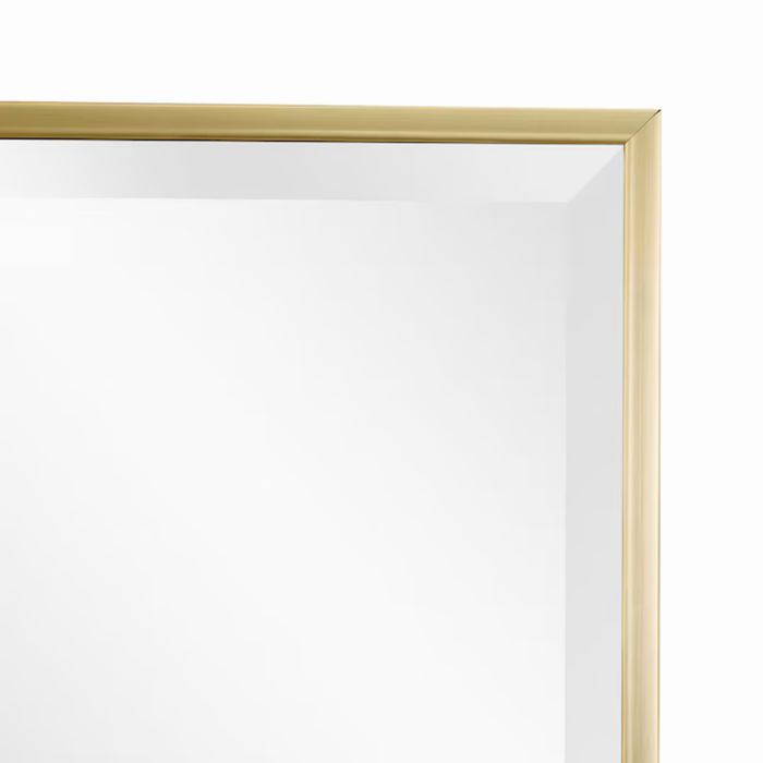 Origin 21 22-in W x 28.0-in H Rectangle Gold Framed Wall Mirror