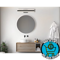Origin 21 Emporia 24-in 1 Light Matte Black Bathroom Vanity Light Bar