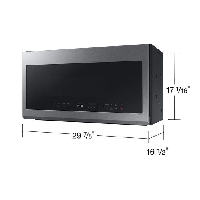 Over-the-Range Microwave 2.1 cu.ft Gray