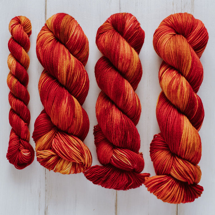 "Peppers" Hand-Dyed Yarn – Garden Collection